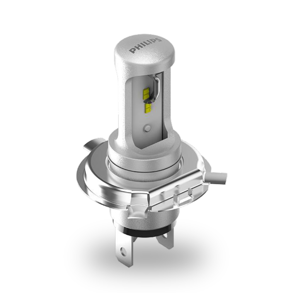 Lâmpada Farol Philips H4 LED Ultinon Moto - 11458UMWX1
