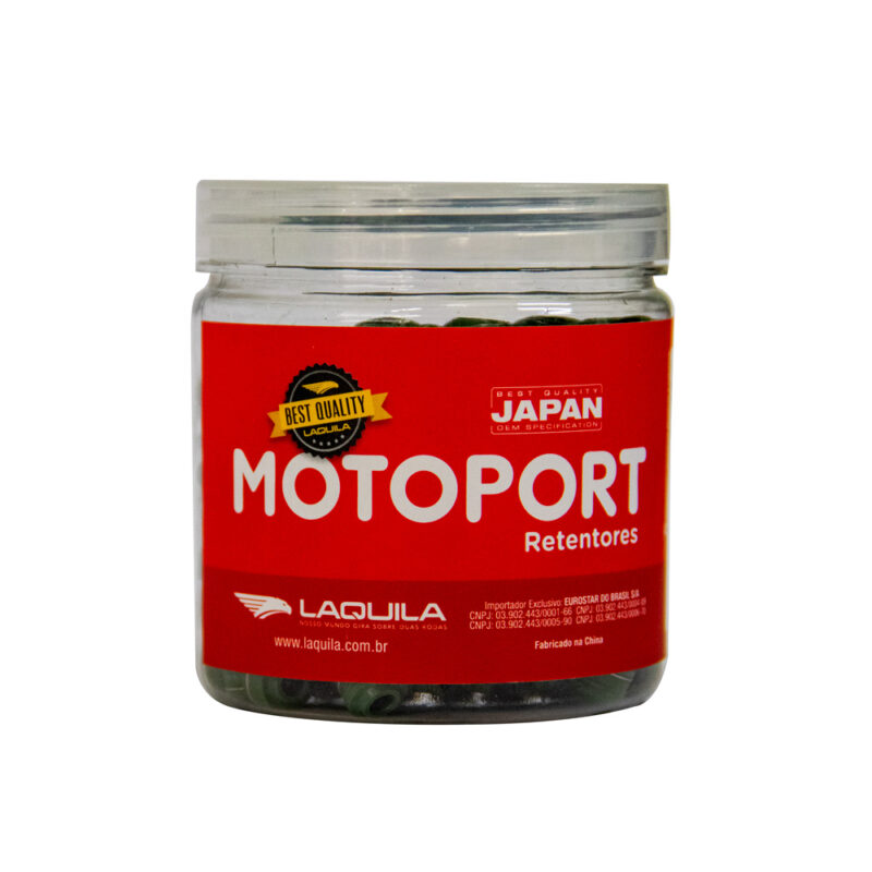 Retentor Válvula (Pote C/ 250PCS-Verde) MOTOPORT CG 150