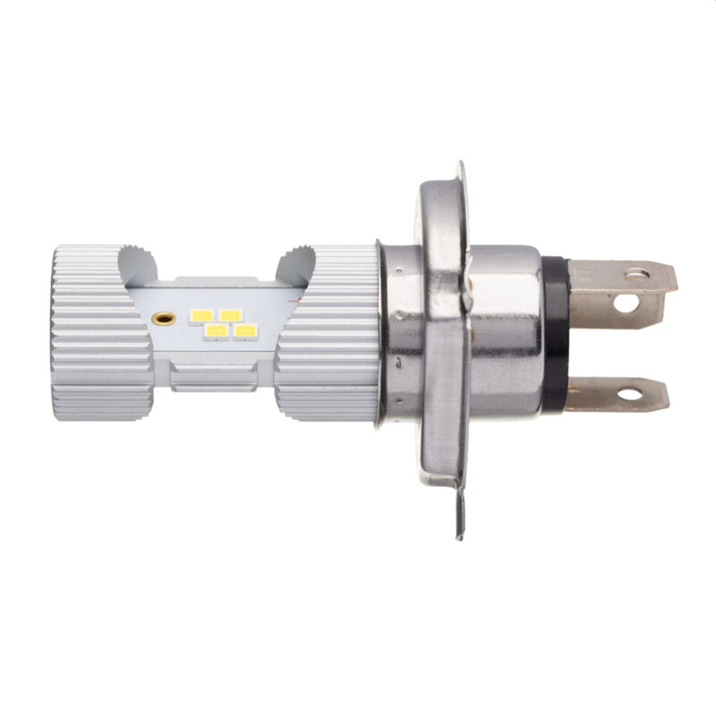 Lâmpada Farol Haloway H4/HS1 LED Moto 6.500K