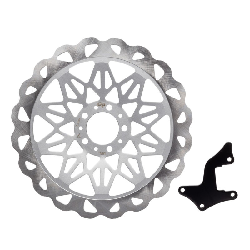 Disco Freio Dianteiro GP7 CG 150 04/08 Prata 320MM Oversize