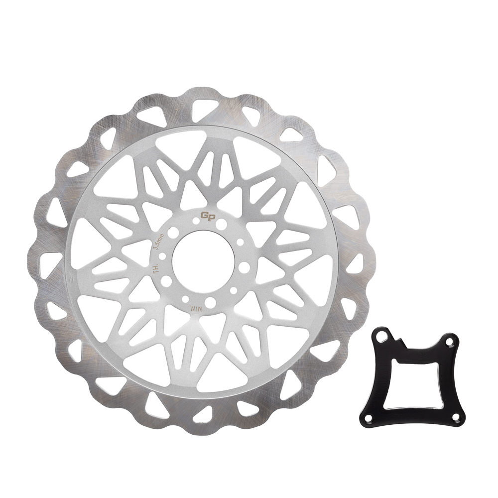 Disco Freio Dianteiro GP7 CG 150 09/15 Prata 320MM Oversize