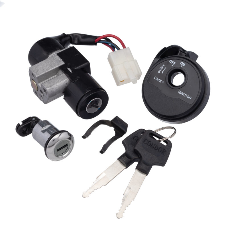 Chave Ignição (KIT Conjunto Travas) CONDOR BIZ 110 I 16/17