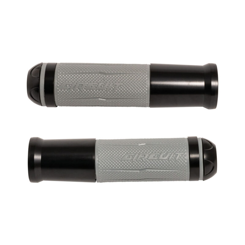 Manopla Circuit Silverstone Cinza/Preto