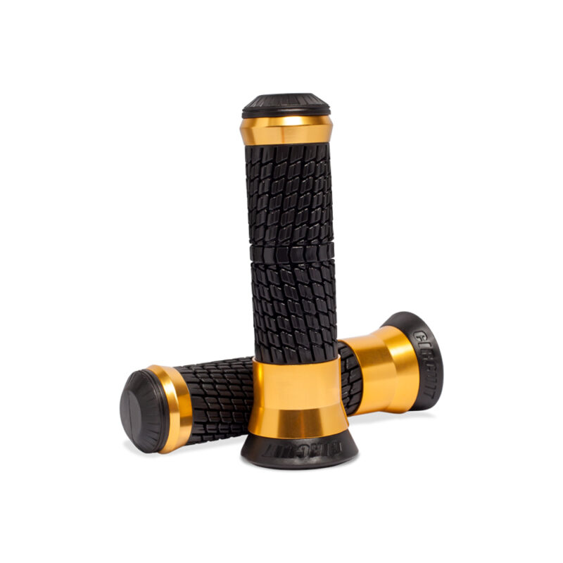 Manopla Circuit Storm Preto/Dourado