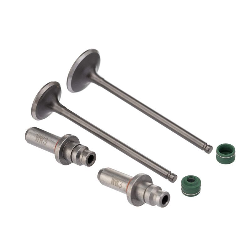 Válvula Guia e Retentor KIT (6PCS) WW3 CG 125 02/08 Reten. Verde