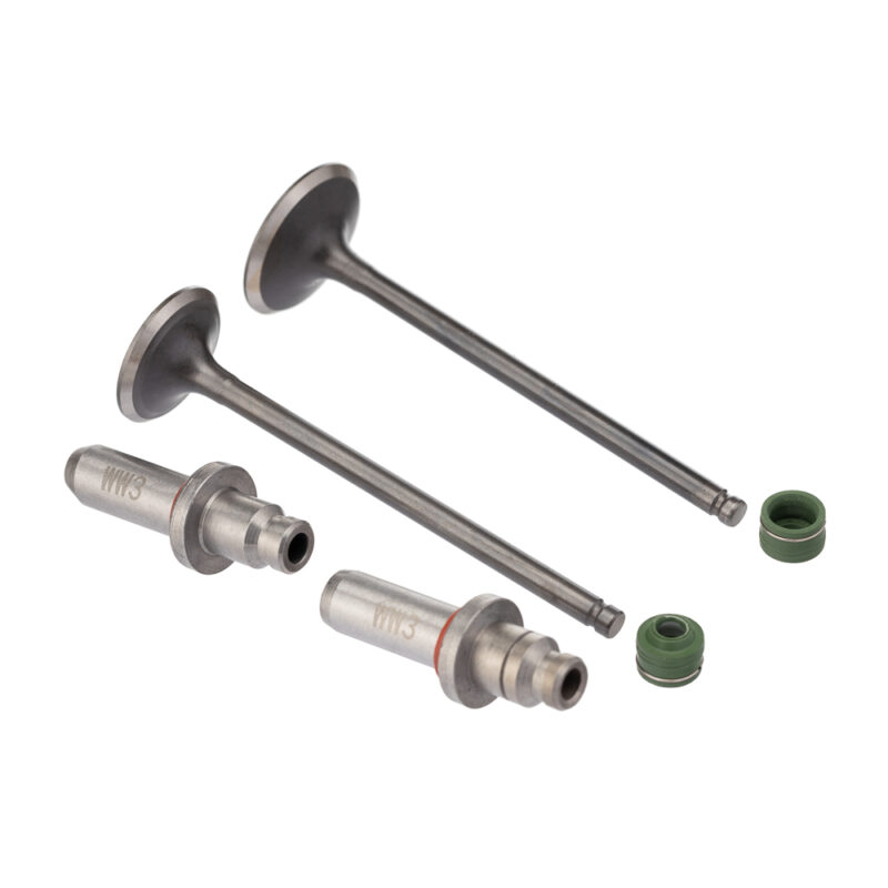 Válvula Guia e Retentor KIT (6PCS) WW3 CG 125 02/08 +0.10 Ret. V