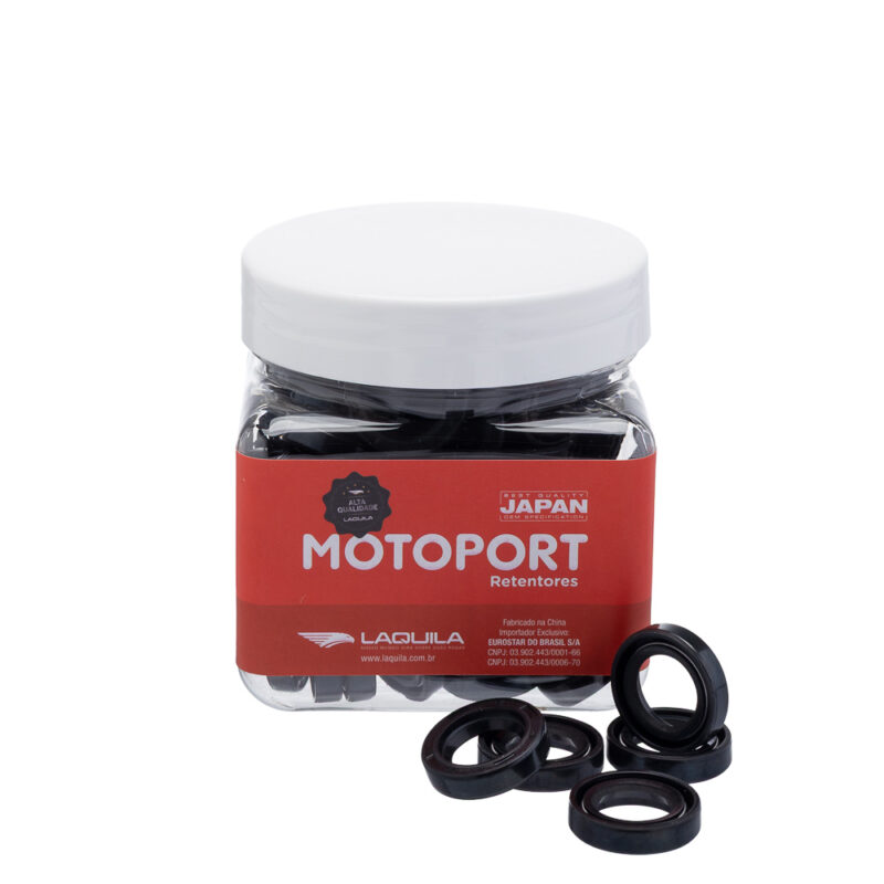 Retentor Eixo Câmbio (Pote C/100) MOTOPORT CG 150
