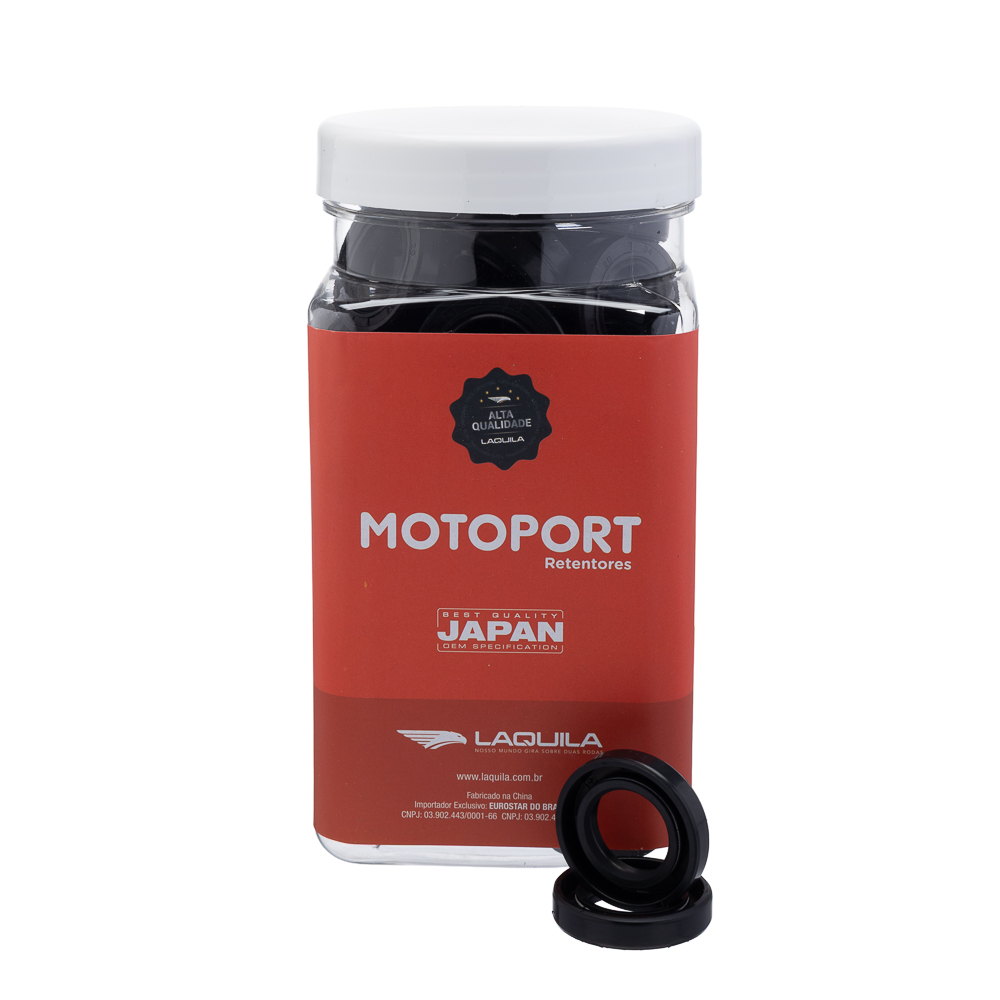 Retentor Pinhão Transmissão (Pote C/100) MOTOPORT CG 125