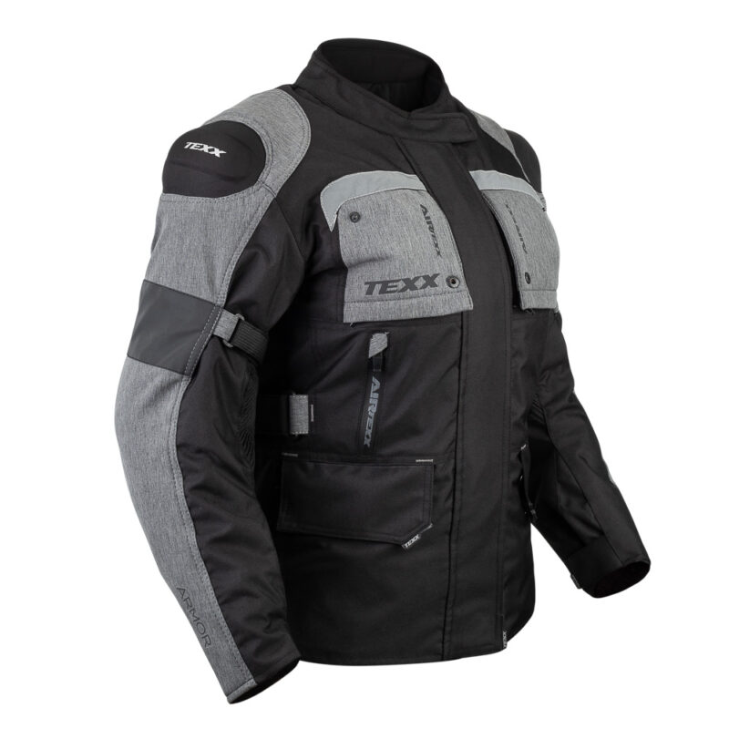 Jaqueta Texx Armor LD Fem Pret Cinz   M