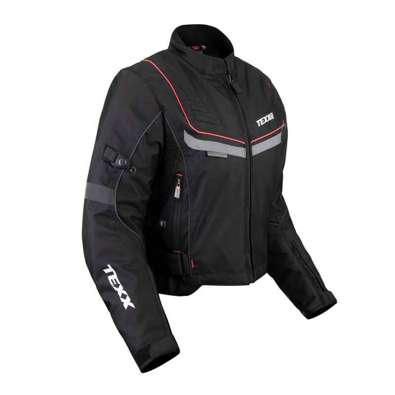 Jaqueta Texx New Strike V2 LD Fem Pret Verm  L