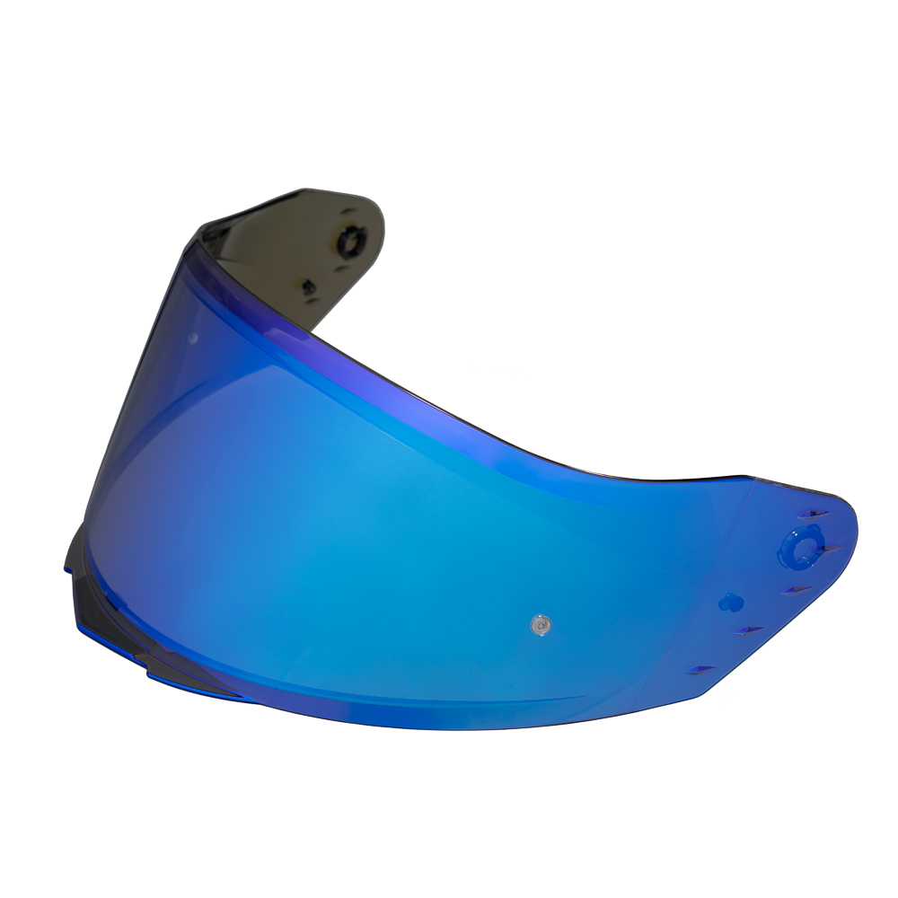 Máscara de Proteção Viseira Azul Iridium Texx Modelo Raptor