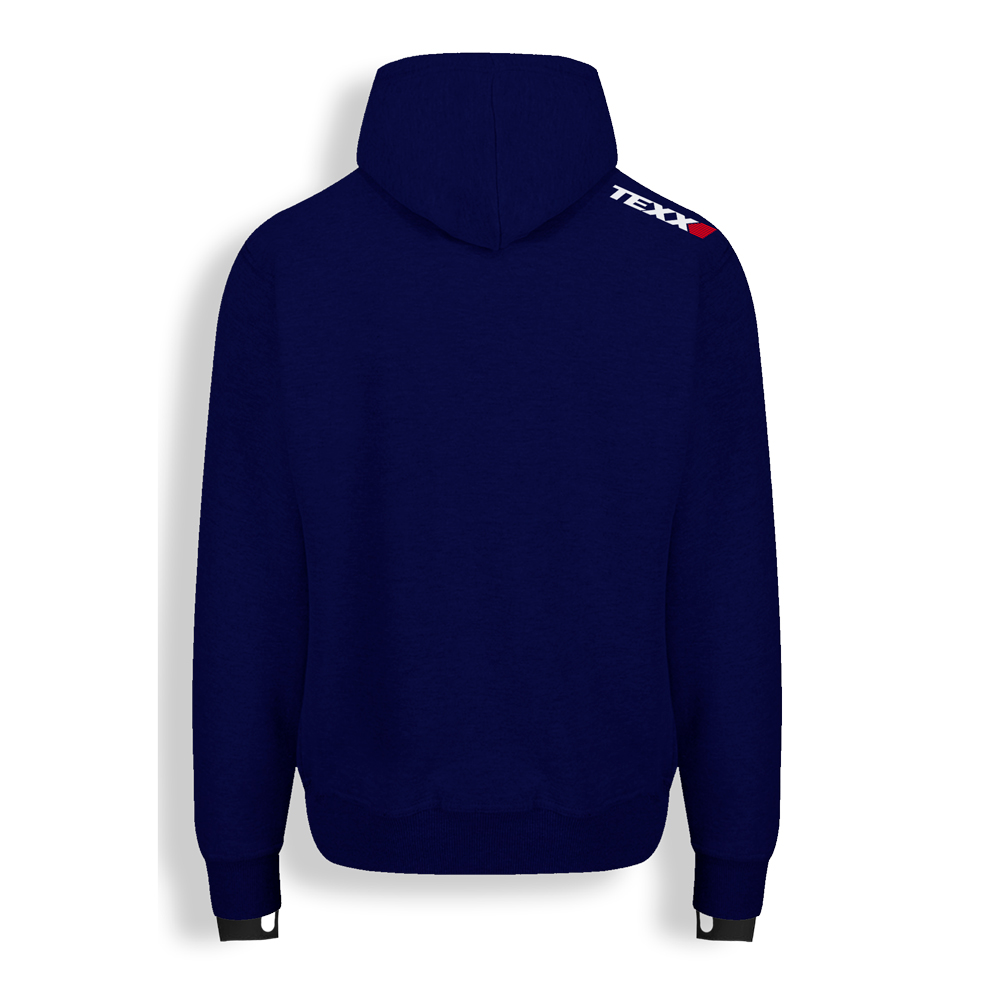 Moletom Texx RACING Azul e Branco