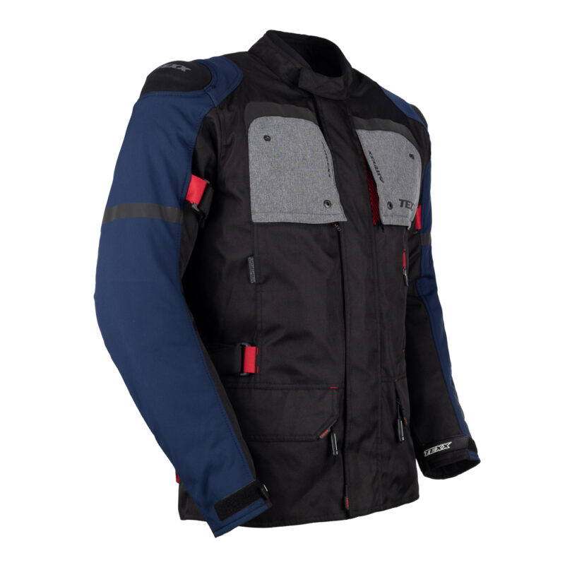 Jaqueta Texx Armor Masc Pret Azul Verm Cinz Xxxxl 4XL