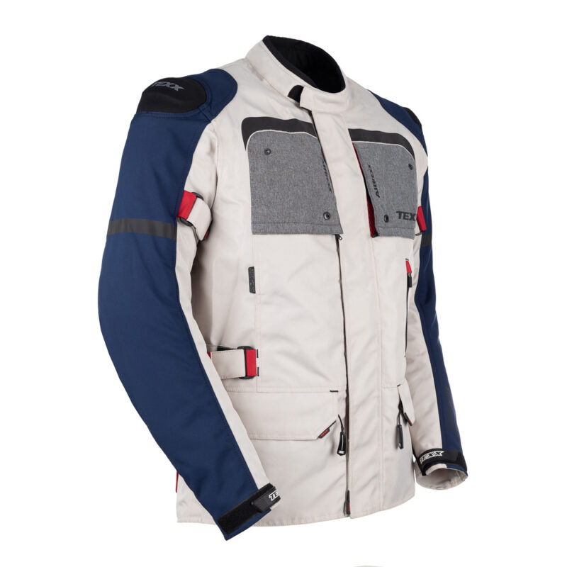 Jaqueta Texx Armor Masc Branc Azul Verm Cinz Xxxxl  4XL