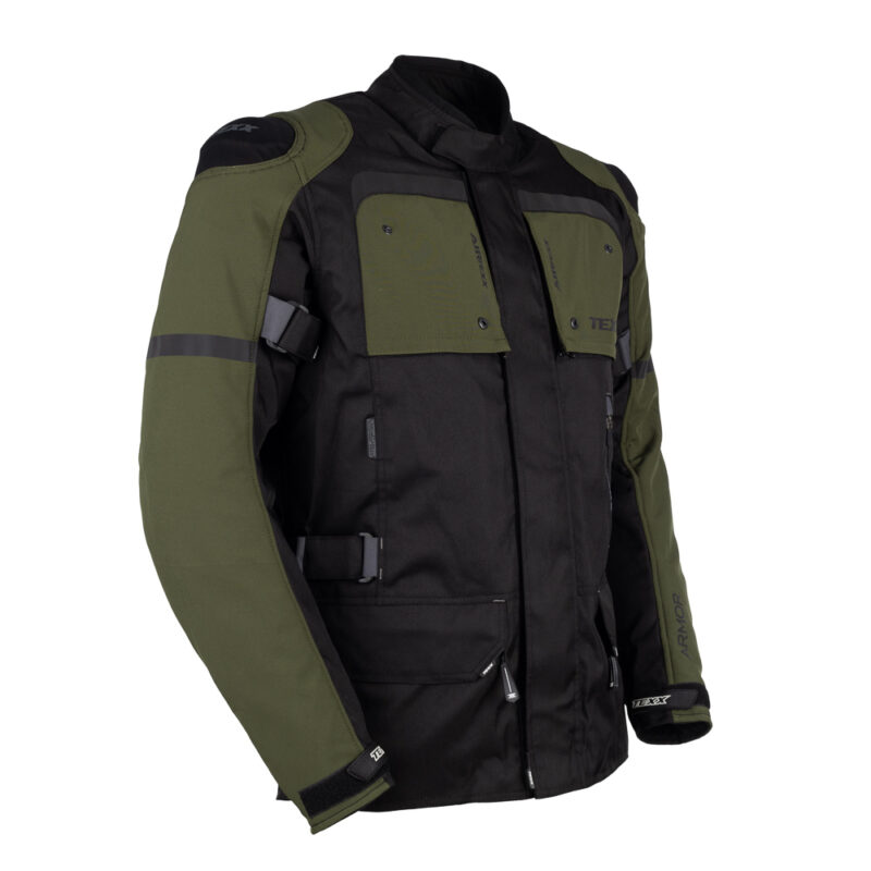 Jaqueta Texx Armor Masc Pret Verd