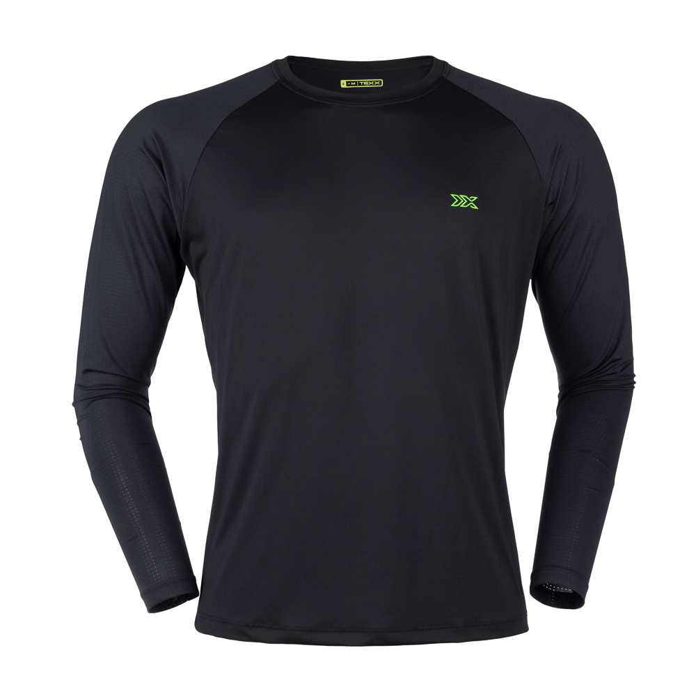 Camiseta Texx Segunda Pele Longa Season V2 Pret Xxl (2XL)