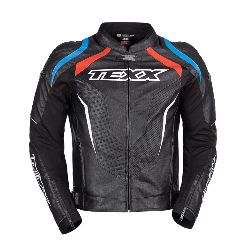 Jaqueta Texx Sniper V3 Preta Vermelha e Azul Masc