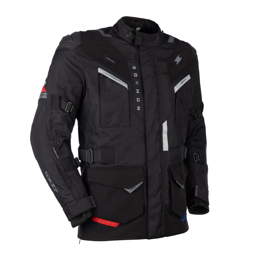 Jaqueta Texx Nomade Masc Pret Azul Verm Xxxxxxl 6XL