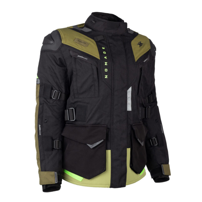 Jaqueta Texx Nomade LD Fem Pret Verd Xxxxxl 5XL
