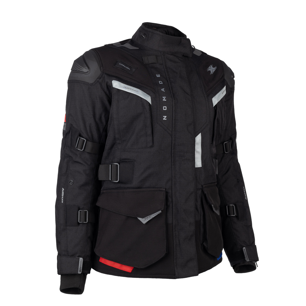Jaqueta Texx Nomade LD Fem Pret Azul Verm Xxxxl 4XL