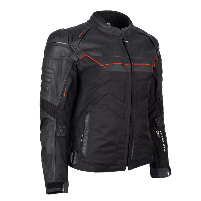 Jaqueta Texx FALCON V2 Fem LD Pret Verm Xxxxxl 5XL