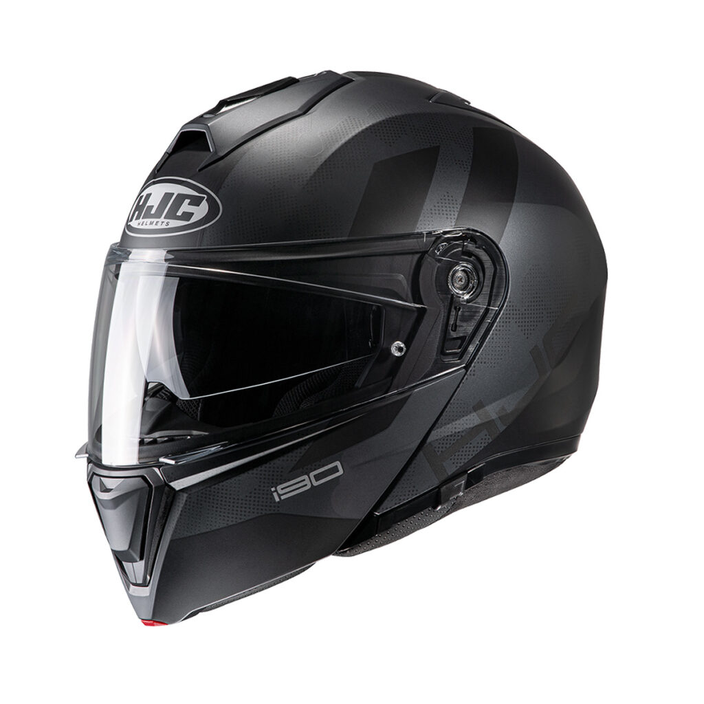Capacete Hjc I90 Syrex Preto e Cinza