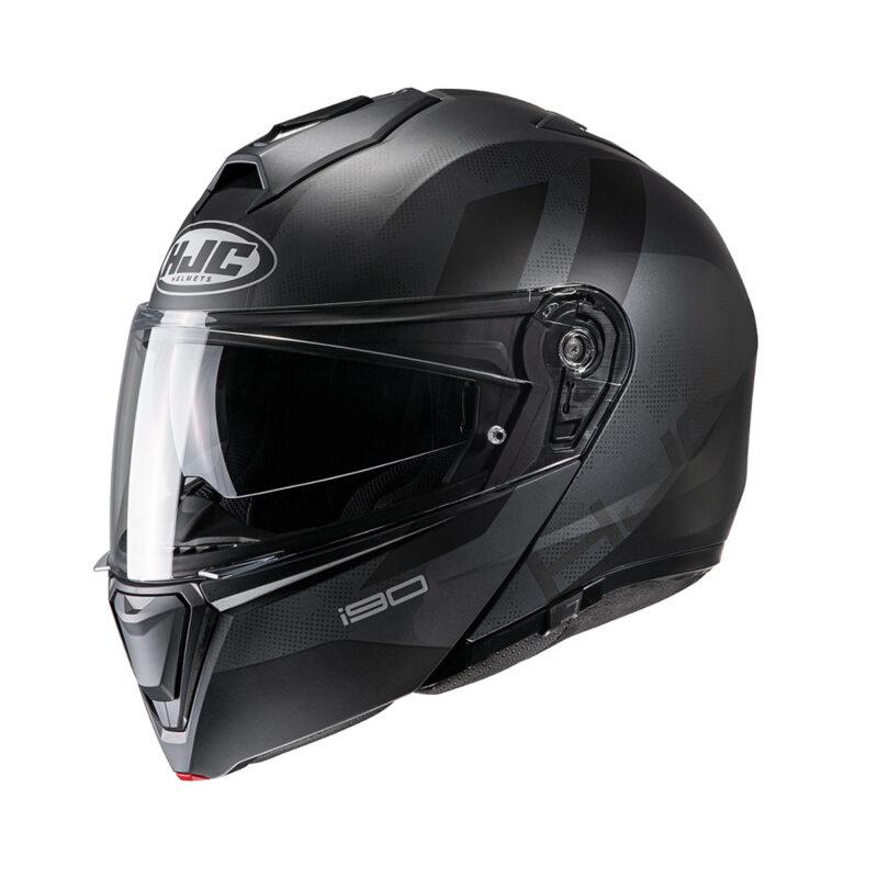 Capacete Hjc I90 Syrex Preto e Cinza