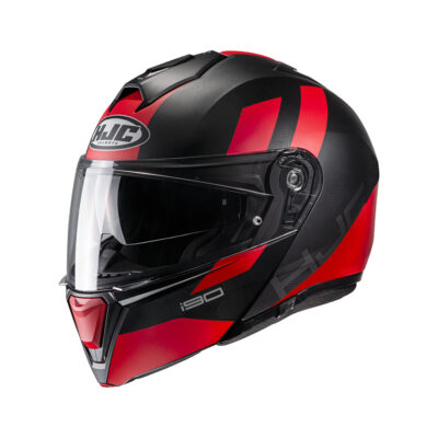 Capacete Hjc I90 Syrex Preto e Vermelho