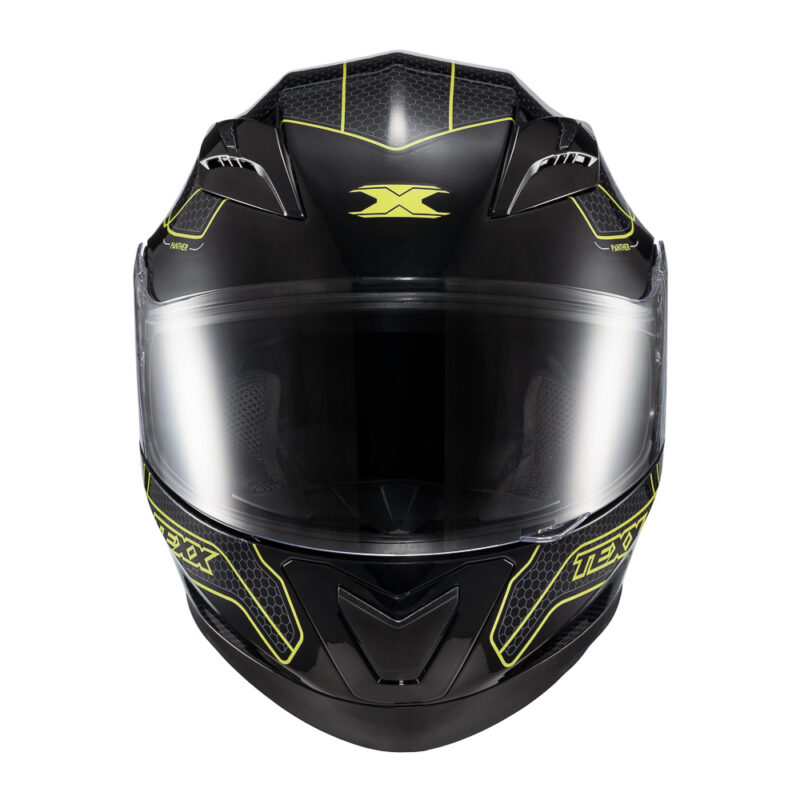Capacete Texx Strike Panther Verd Bril