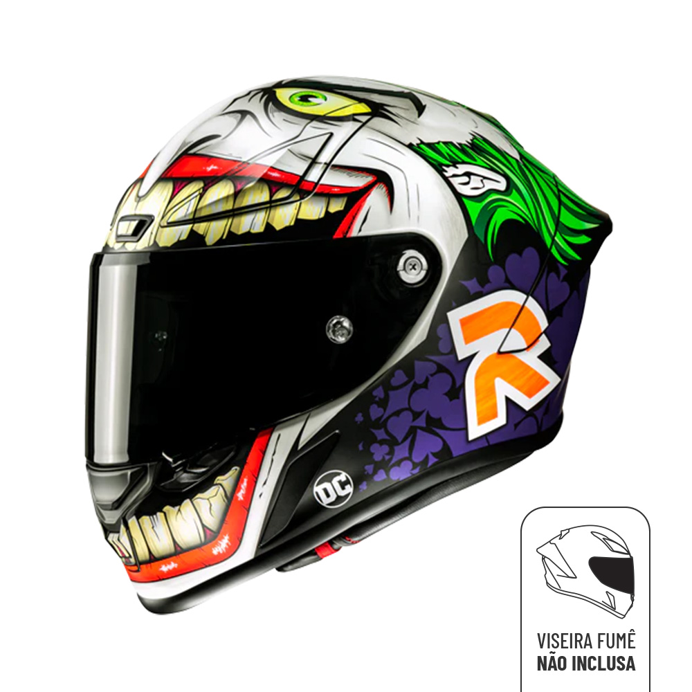 Capacete Hjc Rpha 1 Joker DC Comics