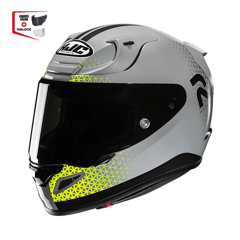 Capacete Hjc Rpha 12 Enoth Cinz Verd