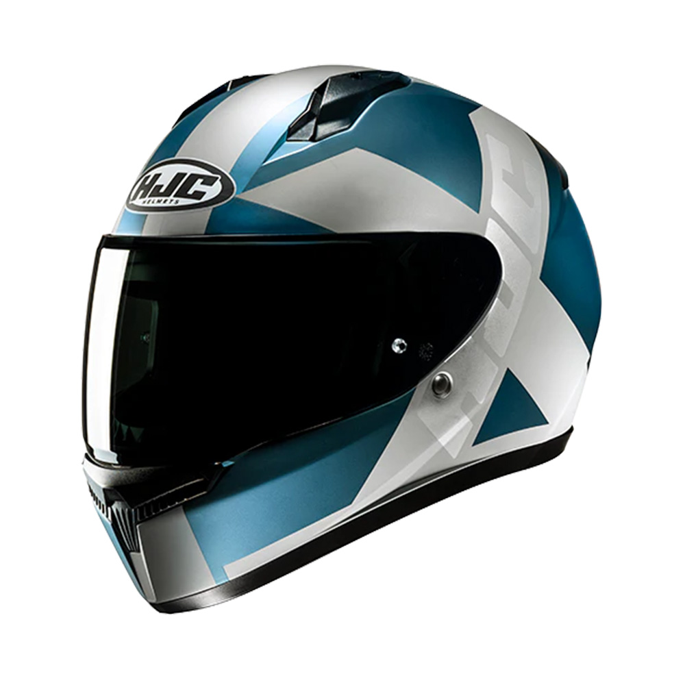 Capacete Hjc C10 Tez Azu Cinz