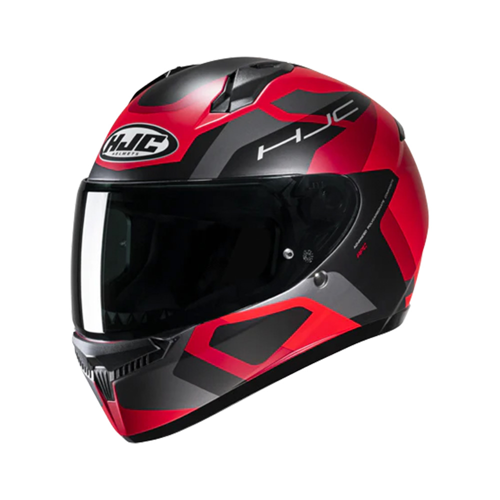 Capacete Hjc C10 Tins Verm Cinz Pret