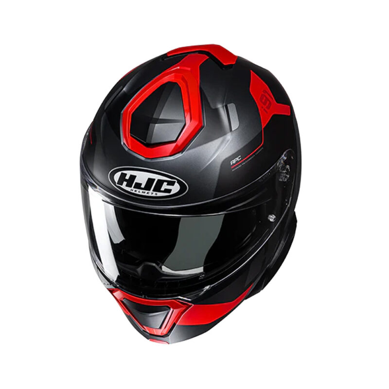 Capacete Hjc I91 Carst Pret Verm