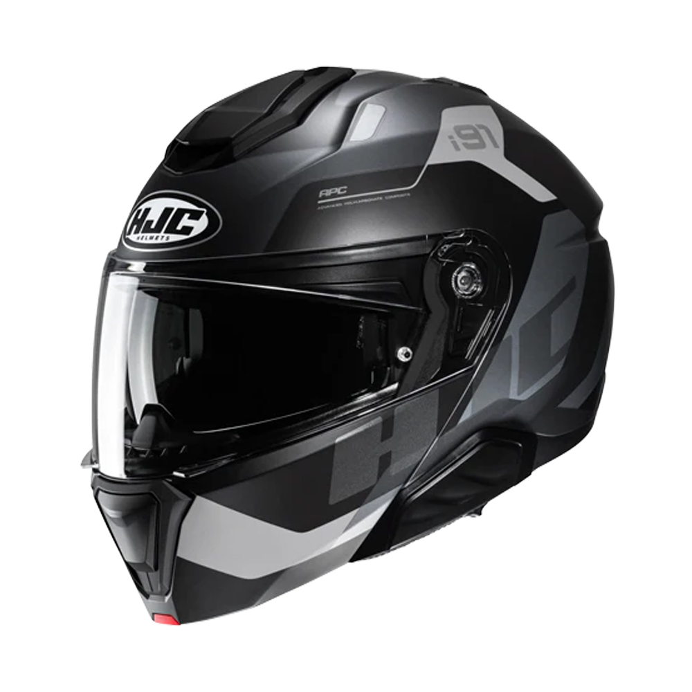 Capacete Hjc I91 Carst Pret Cinz