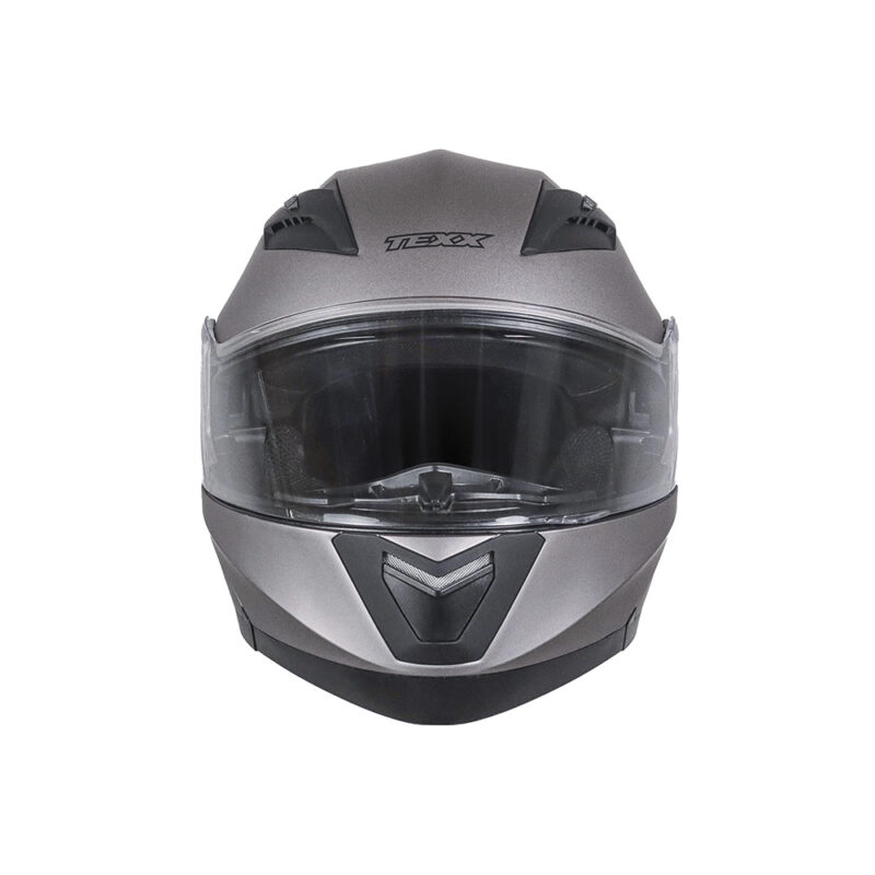 Capacete Texx Escamot Gladiator V3 Chumbo Fosco