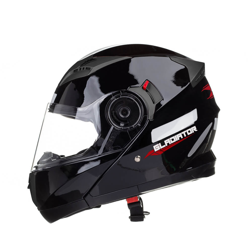 Capacete Texx Escamot Gladiator Pret Brilhante
