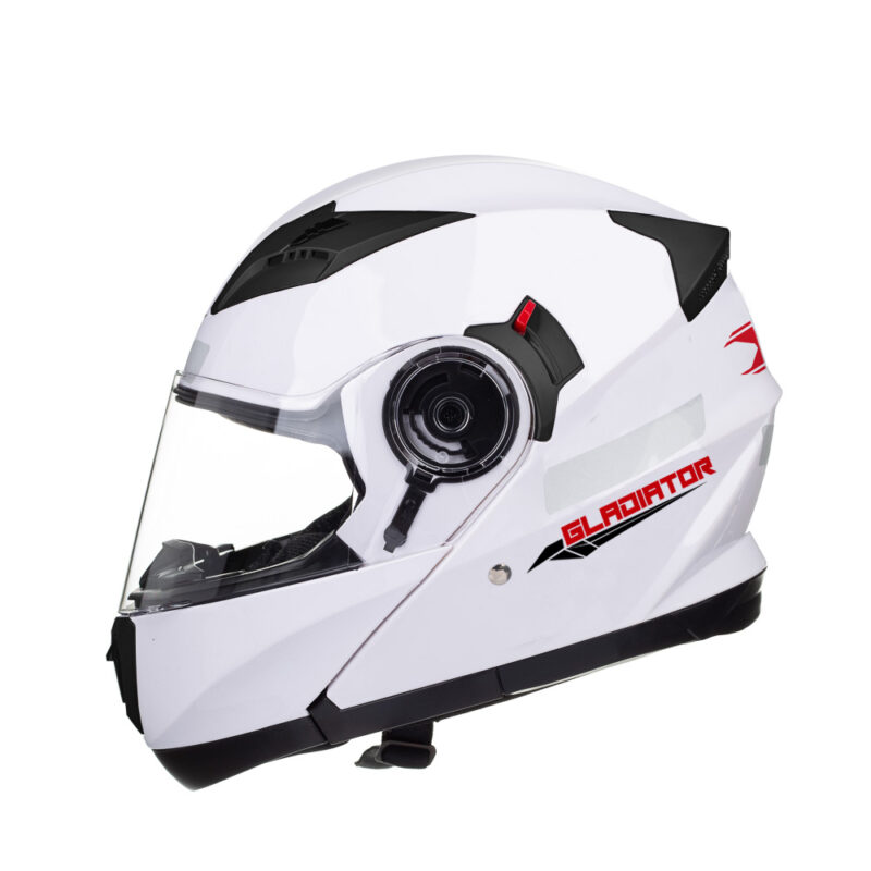 Capacete Texx Escamot Gladiator Branc
