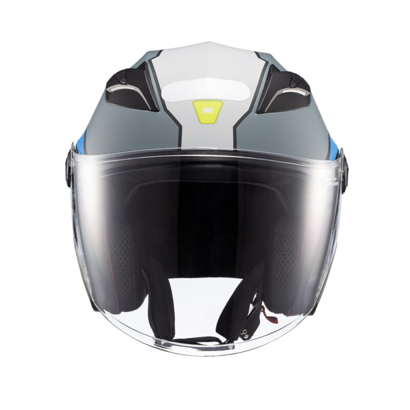 Capacete Texx Aberto Ugello Reisen Azu Verd Branc 62