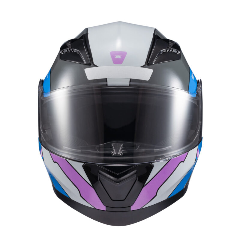 Capacete Texx Esc Gladiator V3 Reisen Azu Ros Branc 60