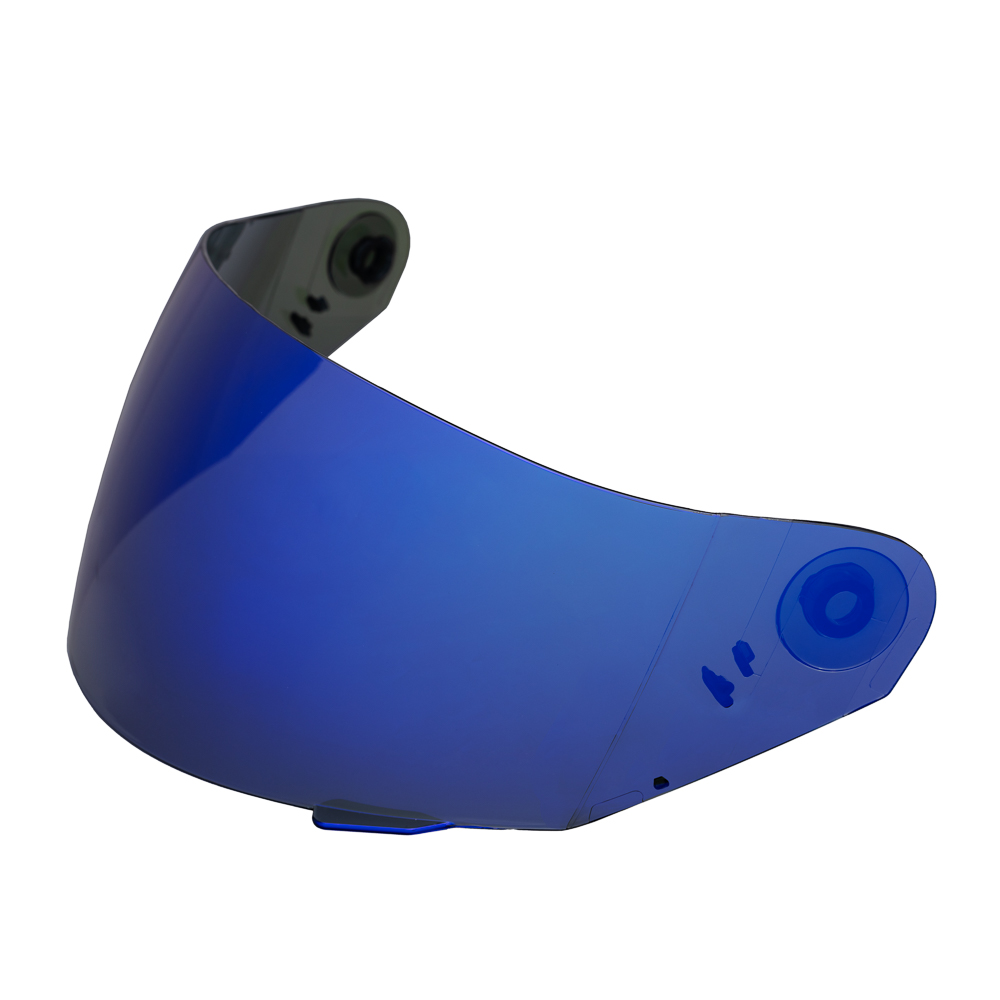Máscara de Proteção Viseira Azul Iridium Texx Modelo Wing