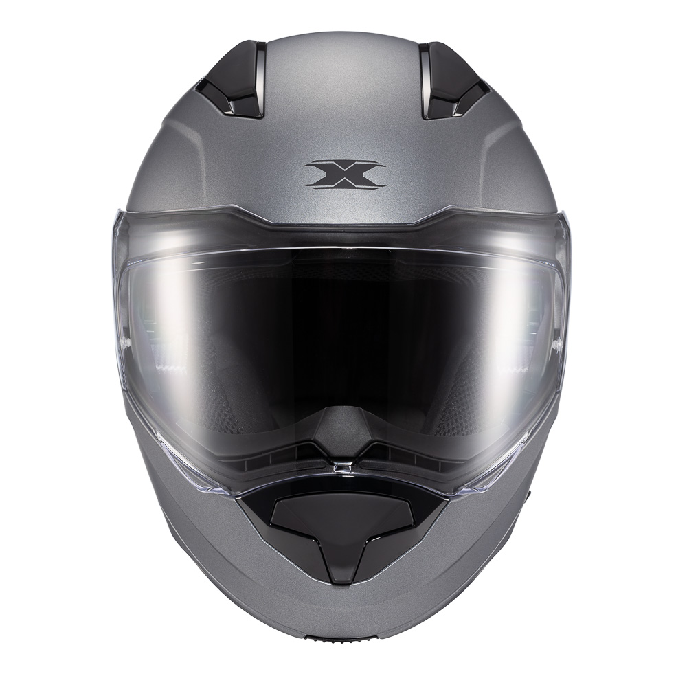 Capacete Texx Escam Kratos Solid Titânio Fosc