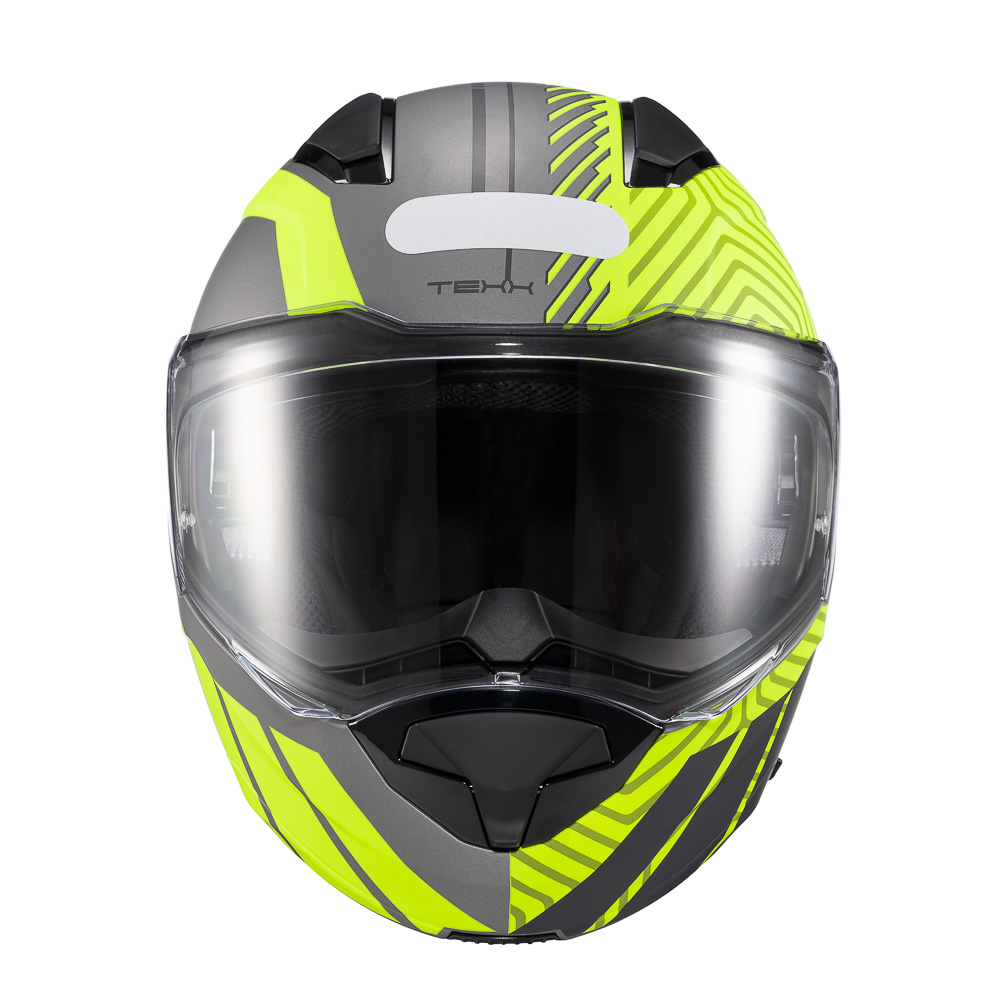 Capacete Texx Escam Kratos Cyber Cinz Verd Fosc