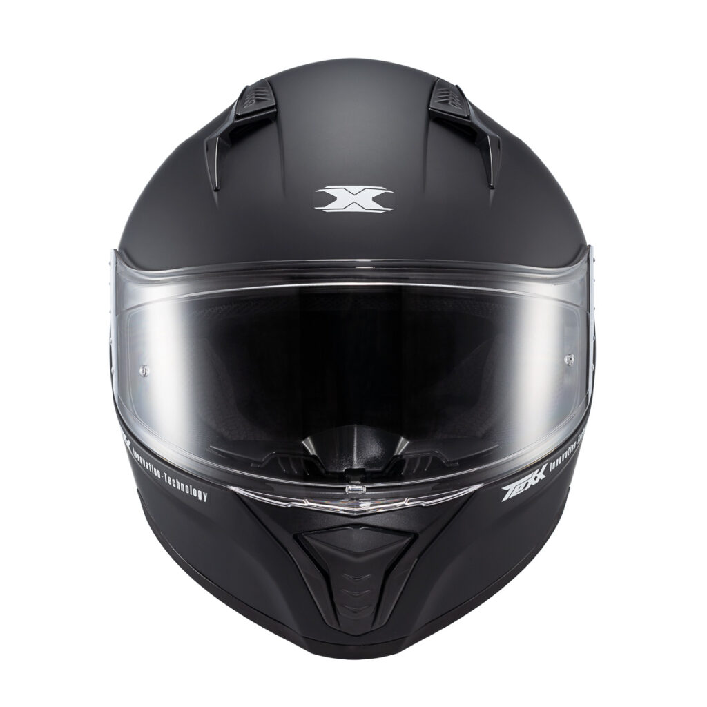 Capacete Texx Fecha Raptor Solid Pret Fosc