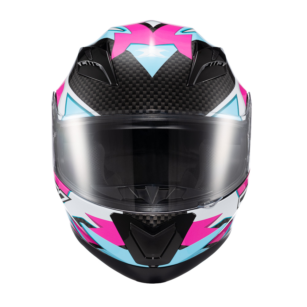 Capacete Texx Strike Ride Azu Ros Branc Pret Bril