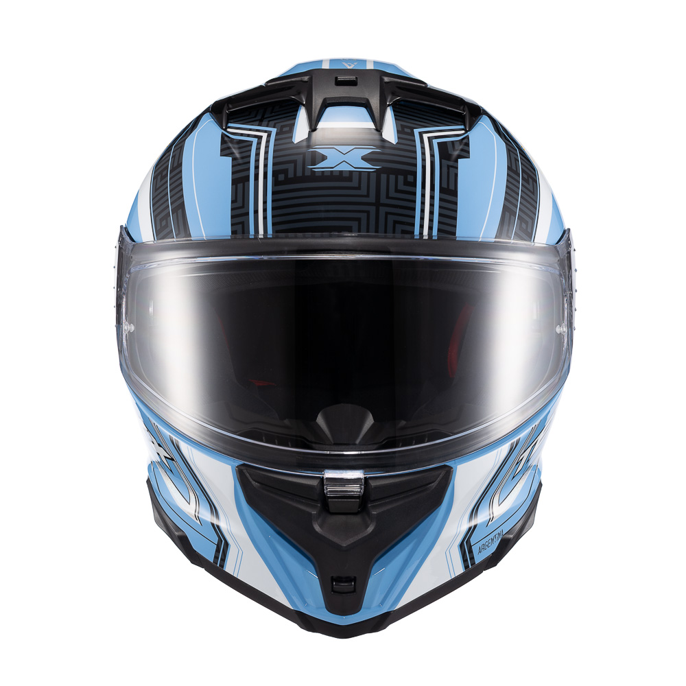 Capacete Texx Fecha Kaiman Flag Argentina Bril