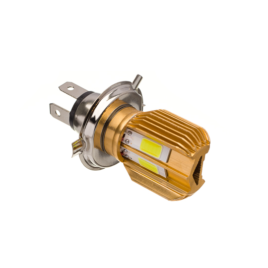 Lâmpada Farol LACFLEX LED com Dissipador de Calor H4 1500 LU
